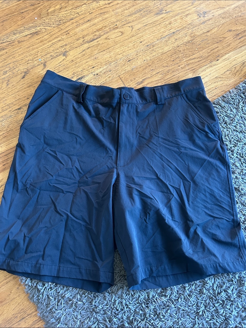 Armour Shorts Mens 38 Black Golf Chino Outdoors Casual